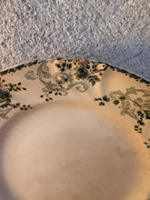 Load image into Gallery viewer, Green Heavy Ironstone Longwy Crazed Buttery Plate
