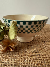 Load image into Gallery viewer, French Green Checked Cafe au Lait
