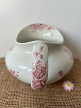 Load image into Gallery viewer, French Pink Ironstone Jug
