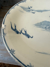 Load image into Gallery viewer, French Vintage Blue Birds Raised Compote
