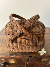 Load image into Gallery viewer, French Miniature Wicker Basket
