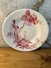 Load image into Gallery viewer, French Gien Pink Poppy Transferware Dish
