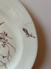 Load image into Gallery viewer, Large Neutral Transferware Platter
