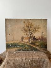 Load image into Gallery viewer, Rustic Countryside Neutral Oil on Canvas
