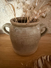 Load image into Gallery viewer, French Mottled Earred Confit Pot
