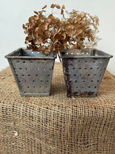 Load image into Gallery viewer, French Vintage Metal Faisselles
