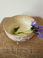 Load image into Gallery viewer, Beautiful Blue Delicate Ironstone Bowl
