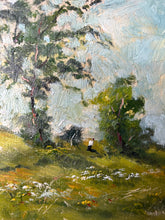 Load image into Gallery viewer, French Landscape Oil on Board
