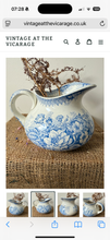 Load image into Gallery viewer, French Floral Jardiniere Water Jug
