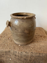 Load image into Gallery viewer, French Unusual Handled Confit Pot
