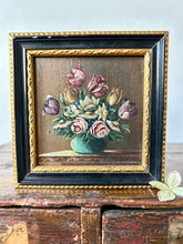 Load image into Gallery viewer, Pretty Floral Miniature Oil
