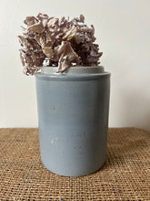 Load image into Gallery viewer, Blue Grey French Stoneware Pot
