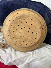 Load image into Gallery viewer, Lovely Large French Vintage Terracotta Round Berry Drainer
