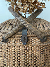 Load image into Gallery viewer, Gorgeous Large French Wicker Basket
