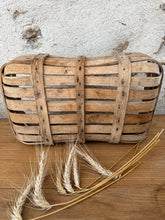 Load image into Gallery viewer, Bleached French Rustic Bentwood Basket
