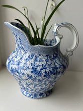 Load image into Gallery viewer, Pretty Blue and White Vintage Jug
