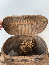 Load image into Gallery viewer, Gorgeous Large French Wicker Basket
