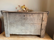 Load image into Gallery viewer, Antique Scandinavian / European Rare Hand-carved Rustic Flour Ark
