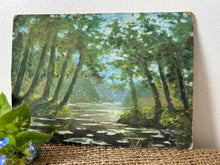 Load image into Gallery viewer, French Woodland Oil on Card
