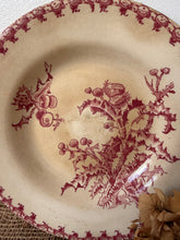 Load image into Gallery viewer, French Gien Chandon Pink Discoloured Antique Dishes
