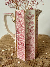 Load image into Gallery viewer, Gorgeous Pink Transferware Vintage Jug

