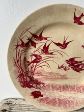 Load image into Gallery viewer, French Pink Transferware Plate
