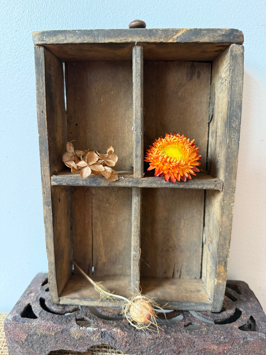 Small Vintage Wooden Drawer