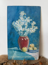 Load image into Gallery viewer, Beautiful Fruit and Floral Vintage Oil Painting
