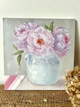 Load image into Gallery viewer, Pretty Peony Oil Painting
