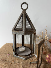 Load image into Gallery viewer, Vintage Metal Caged Lantern
