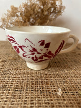 Load image into Gallery viewer, Pinky Red Ironstone Cup
