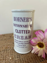 Load image into Gallery viewer, Rare Horners Purple Font Clotted Cream Pot
