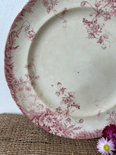 Load image into Gallery viewer, Beautiful Pink Ironstone Plate
