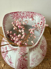 Load image into Gallery viewer, French Vintage Sarreguimes Pink Jardiniere
