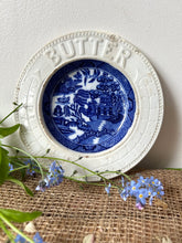 Load image into Gallery viewer, Rare Edwardian Ironstone Butter Dish
