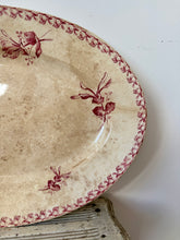Load image into Gallery viewer, Lovely Buttery and Crazed French Oval Platter
