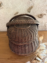 Load image into Gallery viewer, French Vintage Wicker Bressan Basket
