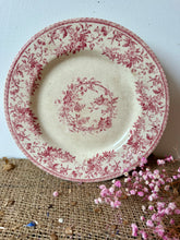 Load image into Gallery viewer, Gorgeous Pink Floral Ironstone Compote
