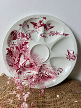 Load image into Gallery viewer, French Vintage Pink Ironstone Oyster Plate

