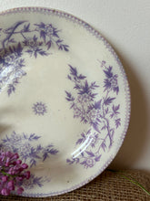 Load image into Gallery viewer, French Purply Transferware Plate
