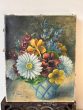 Load image into Gallery viewer, French Floral Oil on Canvas
