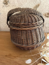 Load image into Gallery viewer, French Vintage Wicker Bressan Basket

