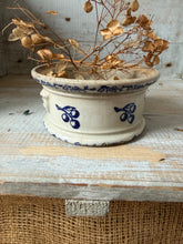 Load image into Gallery viewer, Gorgeous Antique St Uze Cherry Blue and White Pot
