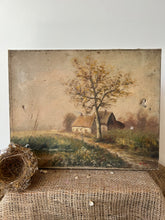 Load image into Gallery viewer, Rustic Countryside Neutral Oil on Canvas
