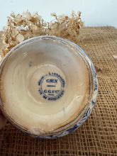 Load image into Gallery viewer, Blue Vintage Floral French Cafe au Lait
