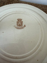 Load image into Gallery viewer, Pretty French Sepia Transferware Plate
