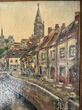 Load image into Gallery viewer, Amiens Vintage Oil on Canvas
