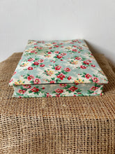 Load image into Gallery viewer, Pretty French Fabric Covered Box
