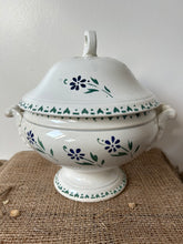 Load image into Gallery viewer, French Lidded Transferware Soupiere
