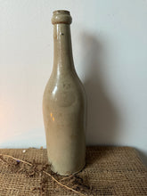 Load image into Gallery viewer, French Vintage Stoneware  Bottle
